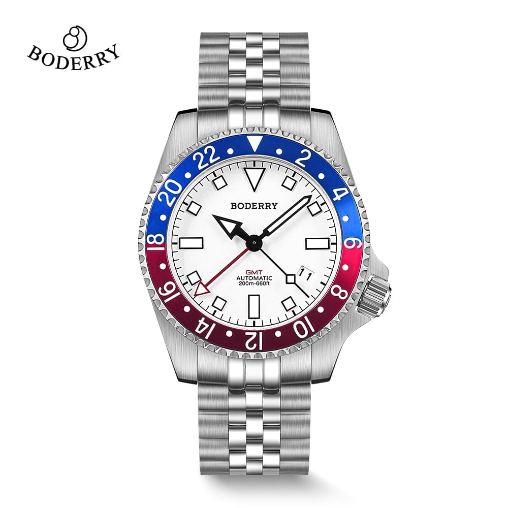 Boderry ADMIRAL GMT Watch Titanium Diver Watches Egypt Ubuy