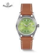 Boderry HOU Vintage Automatic Watch 100M Waterproof Business Mechanical Watches Birthday Gift For Men Boyfriend Husband