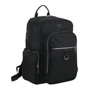 Bodhi Athleisure Luxe Essential Backpack with Trolley Sleeve, Black