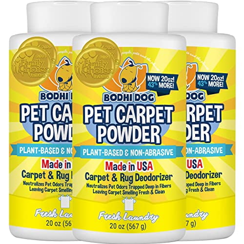 Bodhi Dog Natural Dog Odor Carpet Powder Dry Pet Smell Eliminator
