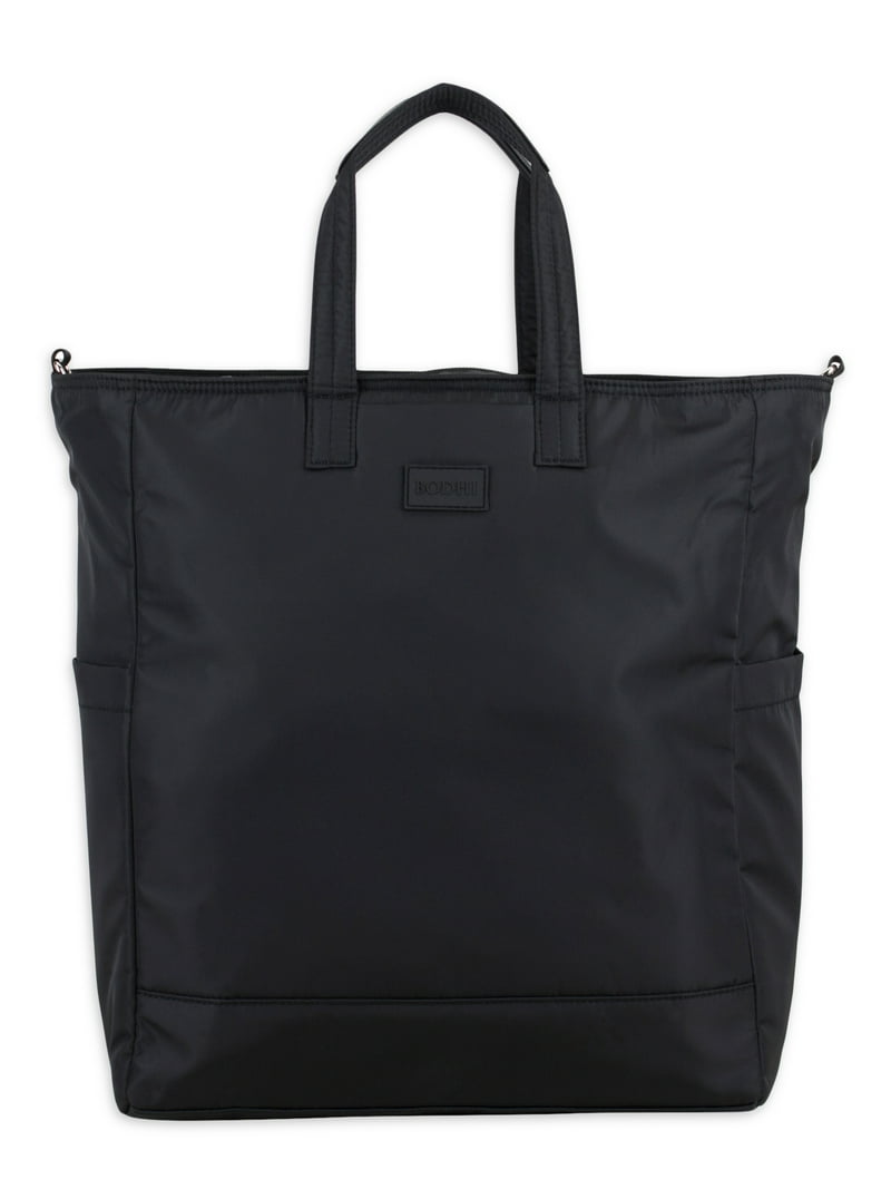 Bodhi Womens Convertible Tote Backpack, Black - Walmart.com display picture 1