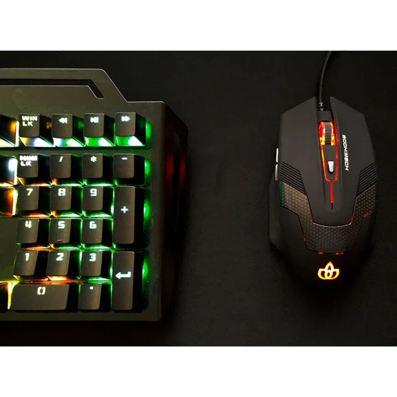 Bodhimech Gaming Mouse Gm-301 6 Buttons Breathing Led Light Wired Usb Mouse