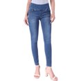 thumbnail image 1 of BodiLover, Women's, Stretchy Comfy Shaping Pull On Skinny Denim Jeans, Denim Medium, 14, 1 of 5