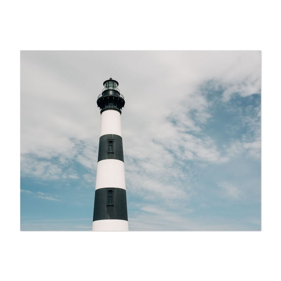 Bodie Island Lighthouse 03 - North Carolina Photography Unframed Wall Art Print 5 x 7 inches