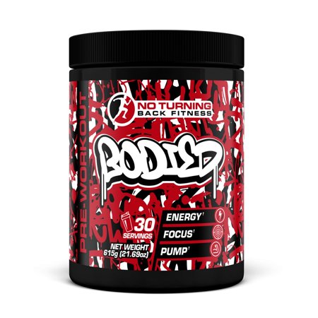 Bodied Pre-Workout Unflavored 30 Servings