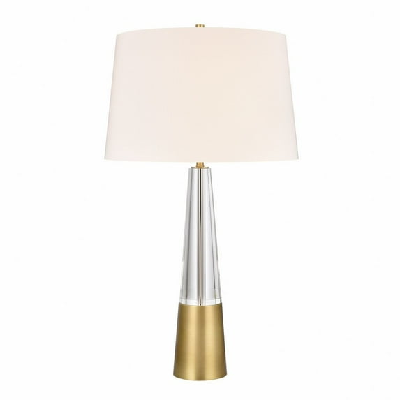 Elk Home 16.5-Inch Wide Bodil Table Lamp, Transitional, Clear