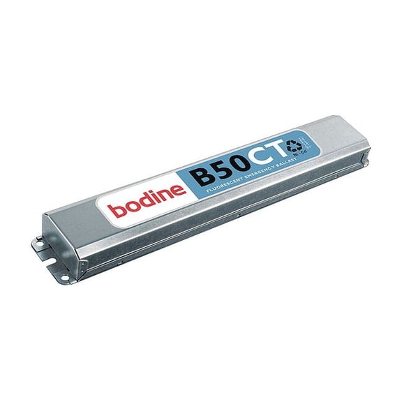Bodine Emergency Fluorescent Ballast,55W B50CT