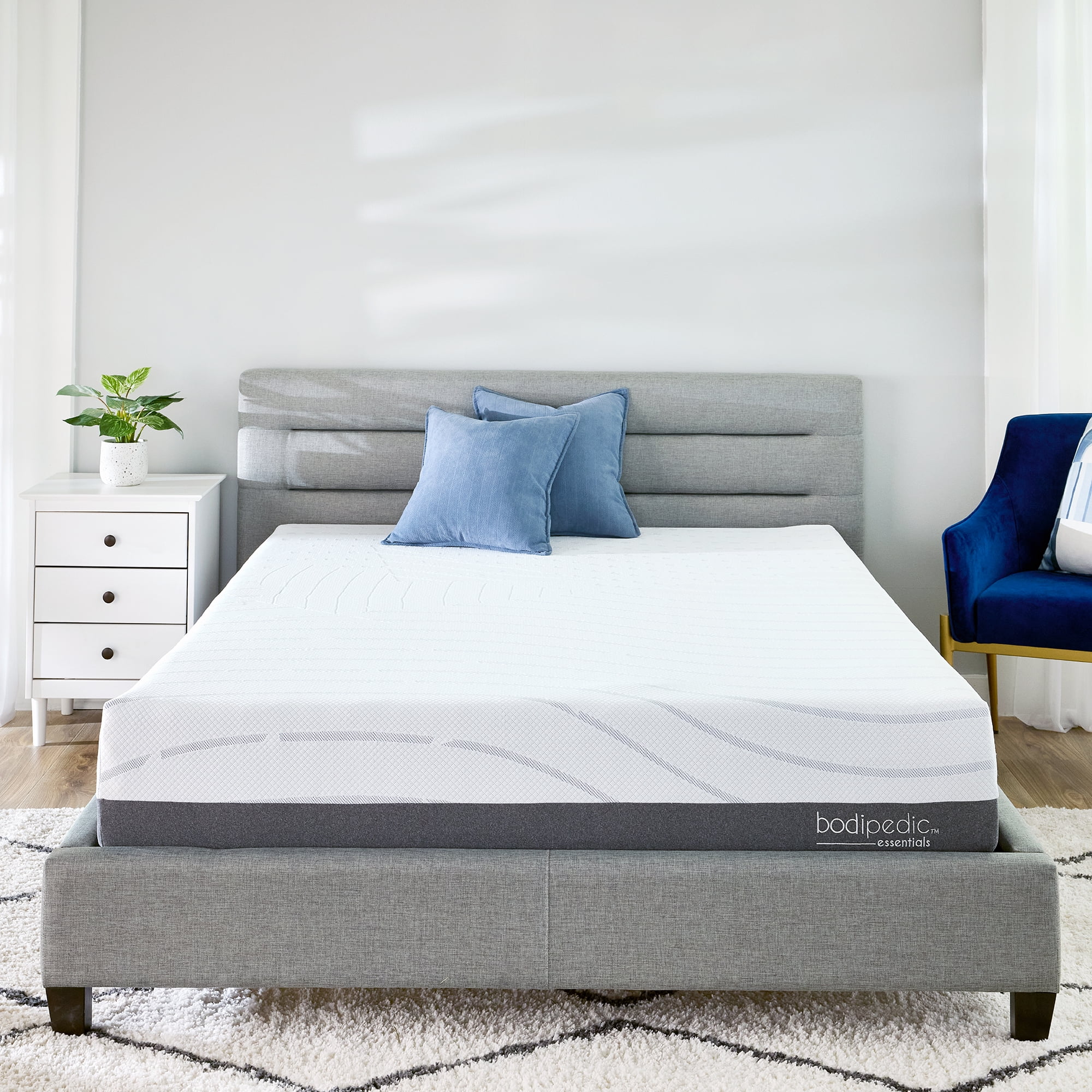 Bodipedic Essentials Full Gel Memory Foam Mattress 10 inch