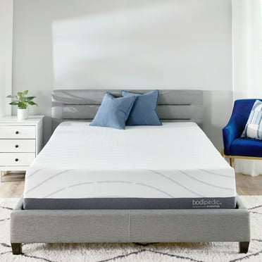 Bodipedic Essentials 12” Full Tri Layered Plush Comfort Gel Memory Foam Mattress