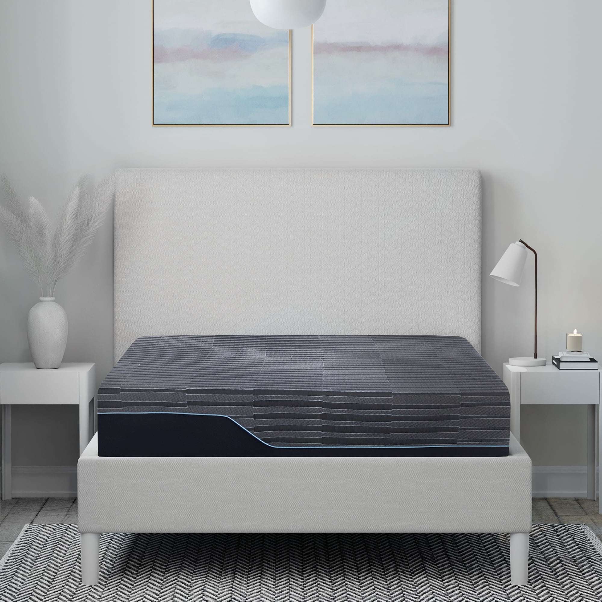 Full Gel Memory Foam Adjustable Bed with Cooling Cover