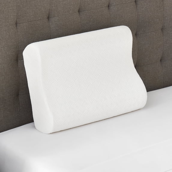 Bodipedic Essentials Classic Contour Memory Foam Bed Pillow
