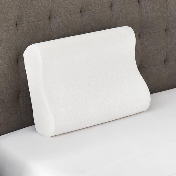 Bodipedic Essentials Classic Contour Memory Foam Bed Pillow