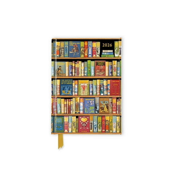 Bodleian Libraries: Bookshelves 2026 Luxury Pocket Diary Planner - Week to View, (Hardcover)