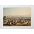 thumbnail image 1 of Bodmer, Karl 14x11 White Modern Wood Framed Museum Art Print Titled - Camp of the Piekann Indians, 1 of 4