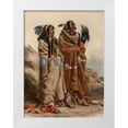 thumbnail image 1 of Bodmer, Karl 15x18 White Modern Wood Framed Museum Art Print Titled - Mandan indians, 1 of 4
