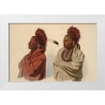 thumbnail image 1 of Bodmer, Karl 18x13 White Modern Wood Framed Museum Art Print Titled - Saki indian and Musquake indian, 1 of 4