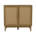 thumbnail image 1 of Bodrum Decorative Display Storage 31"Tall 2 Door Accent Cabinet, 1 of 6