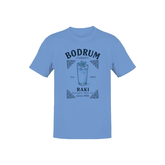 Bodrum Raki: Anise Spirit Design Men's T-shirt