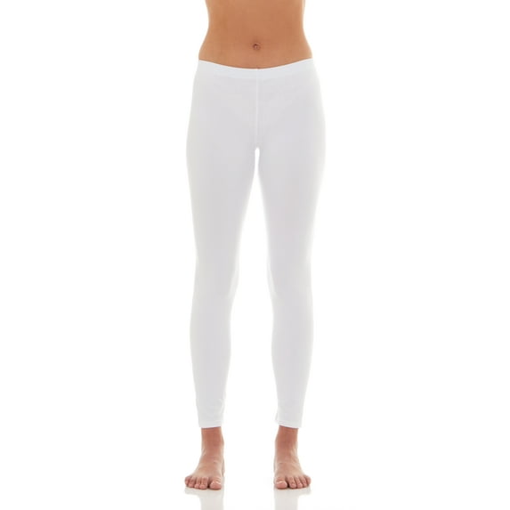 Bodtek Womens Long Johns Base Layer Pants (White 3X-Large)