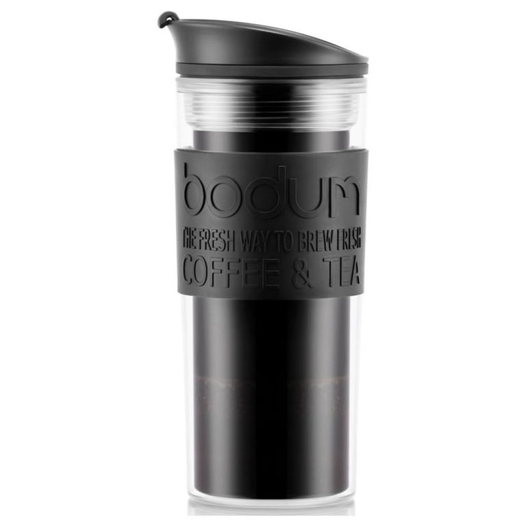 BODUM Caffettiera Coffee for 2 Set - French Press 2 Clear Mugs