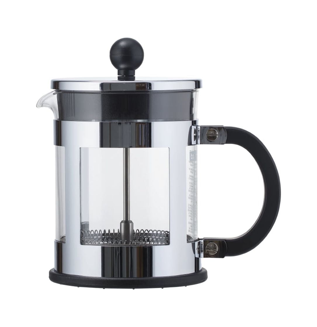 MuellerLiving French Press Coffee Maker, 34 oz, Stainless Steel, 4