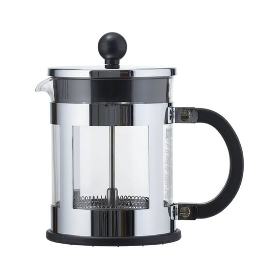 Bodum 17 oz Kenya French Press Coffeemaker, Stainless Steel, New