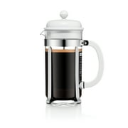 Bodum 34oz Caffettiera French Press Coffeemaker, Plastic, White