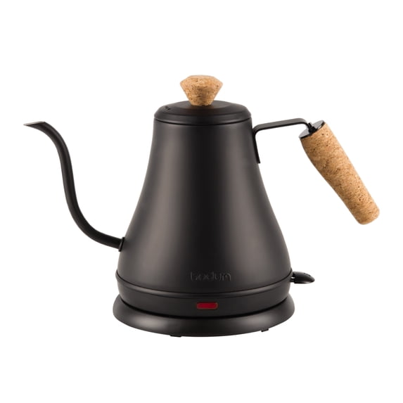 Bodum Melior Gooseneck Electric Kettle, Black, 27oz