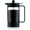 thumbnail image 1 of Bodum Bean French Press Coffee Maker with Coffee Grind Catcher, 34 Ounce, Black, 1 of 6