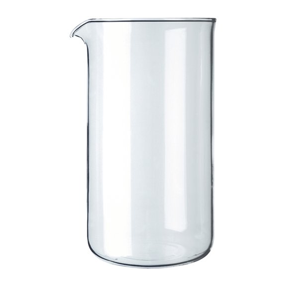 Bodum Bodum Spare Glass Carafe for French Press Coffee Maker, 34-Ounce (8 Cup), 34 Ounce, Clear