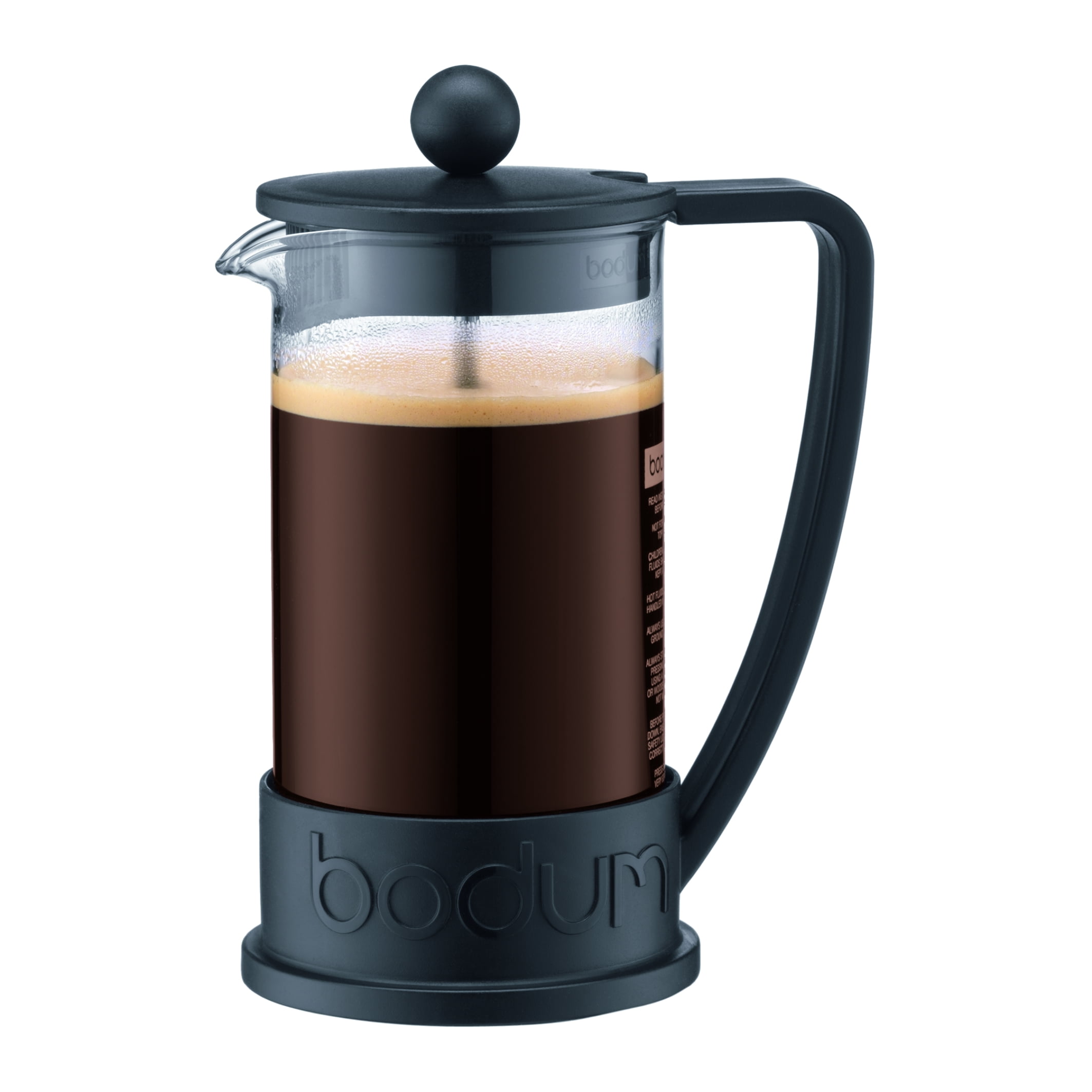Bodum Brazil 12-Cup Black French Press Coffee Maker 1552-01US - The Home  Depot