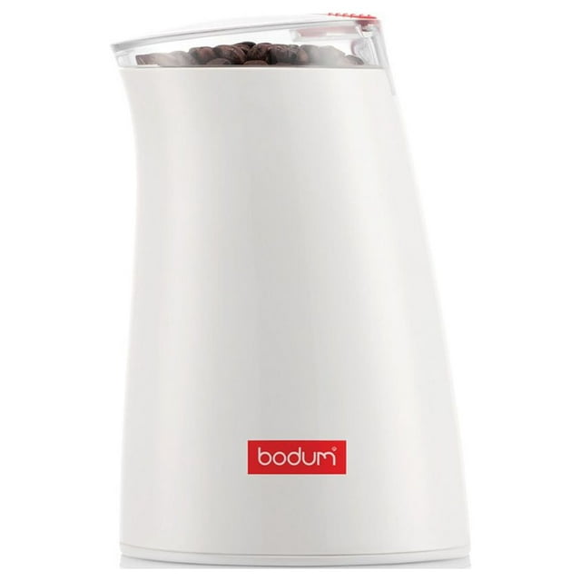 Bodum C-Mill Electric Coffee Grinder, White, New