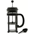 thumbnail interactive-video image 1 of Bodum Java French Press Coffee Maker with BPA Free Durable Plastic Beaker,  8 Cup, Black, 1 of 7