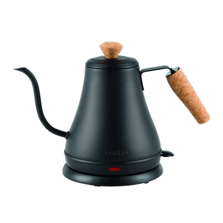 Bodum Melior Gooseneck Water Kettle, 27 Ounce, Matte Black
