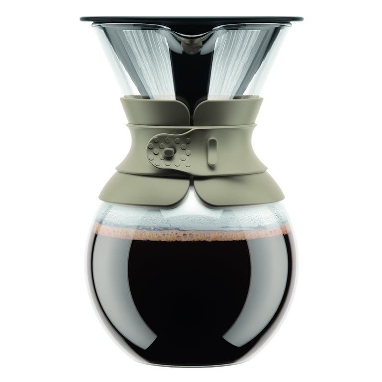 Bodum POUR OVER Coffee Maker with Permanent Filter 1 L 34 oz