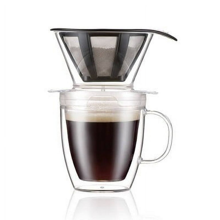 Bodum Pour Over Coffee Dripper Set with Double Wall Mug and