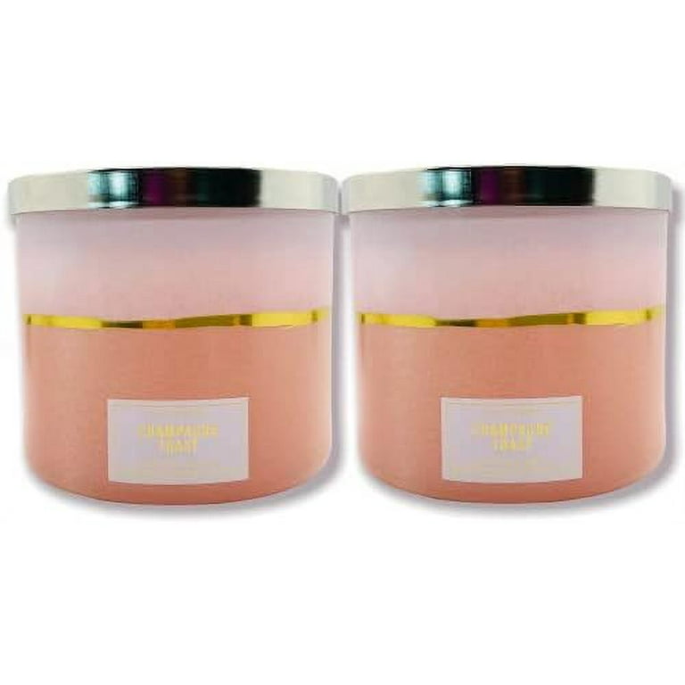 Body 3-Wick Scented Candle In Champagne Toast-2 Pack 