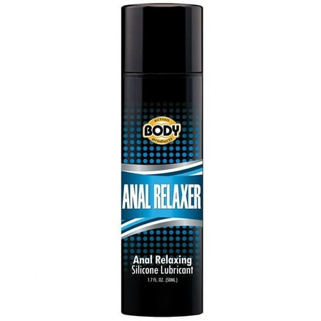 Body Action Anal Relaxer Silicone Personal Lubricant, 1.7 oz