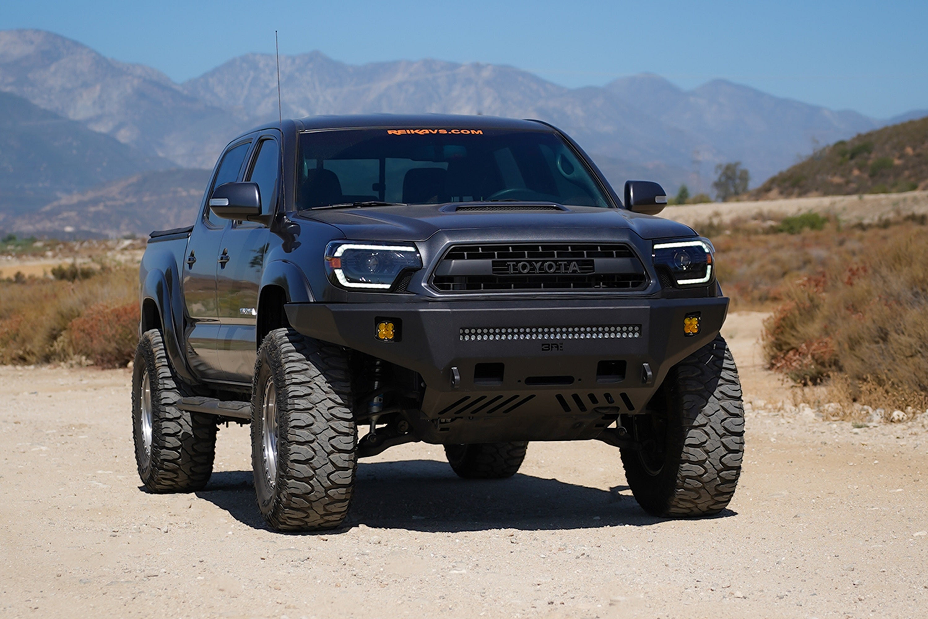 Body Armor 2005-2015 Fits Toyota Tacoma Pro Series Front Winch Bumper TC-19341