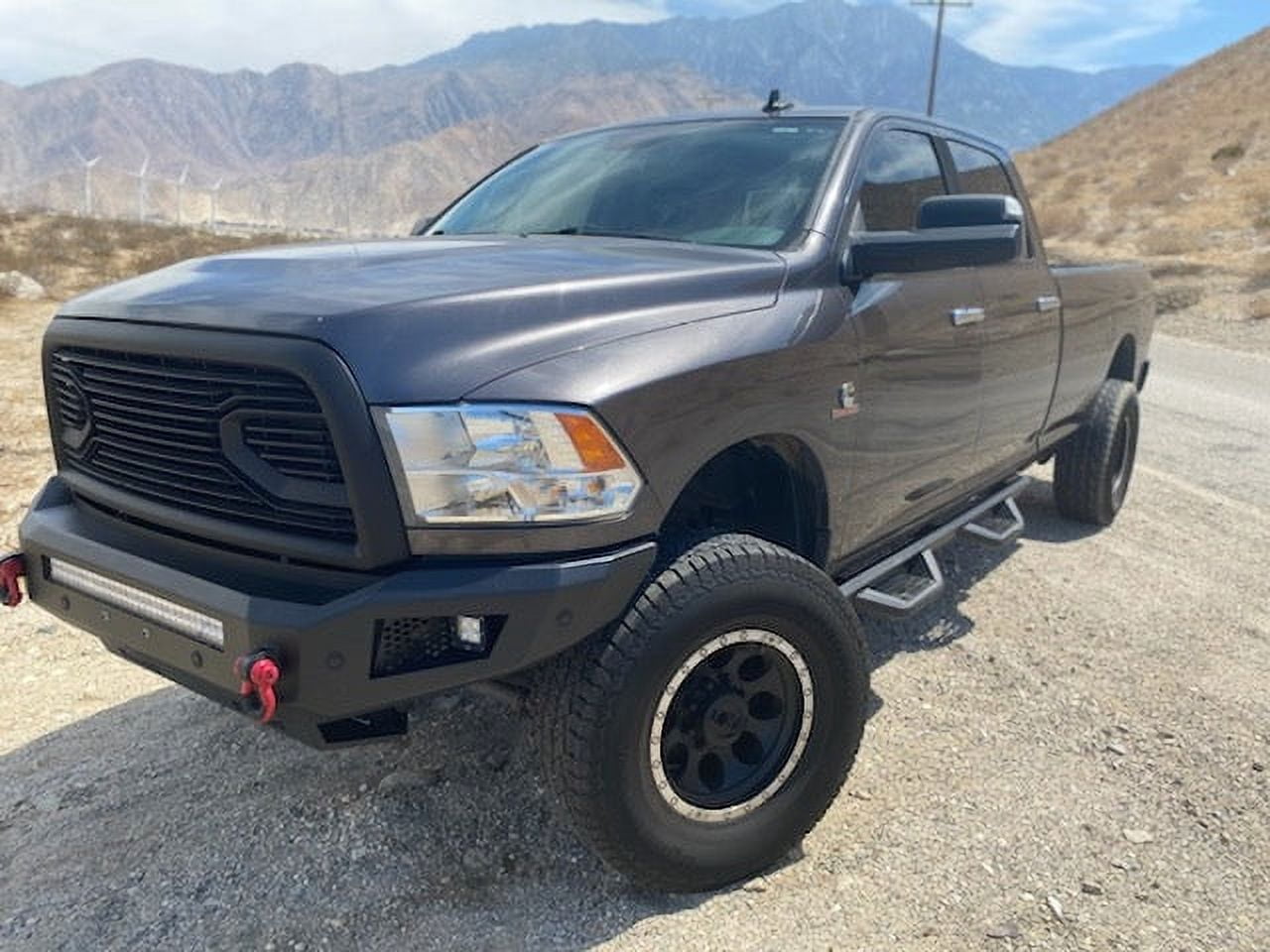 Body Armor 2009-2023 Fits Dodge RAM 1500 2010-2022 Ram 2500 3500 4500 5500 Crew Cab Ambush Side Steps DG-4201