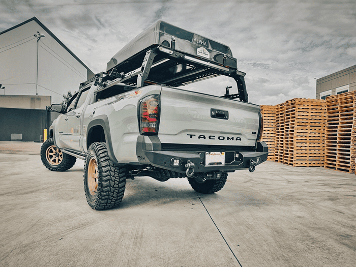 Body Armor 2016-2023 Fits Toyota Tacoma Pro Series II Rear Bumper TC-2966