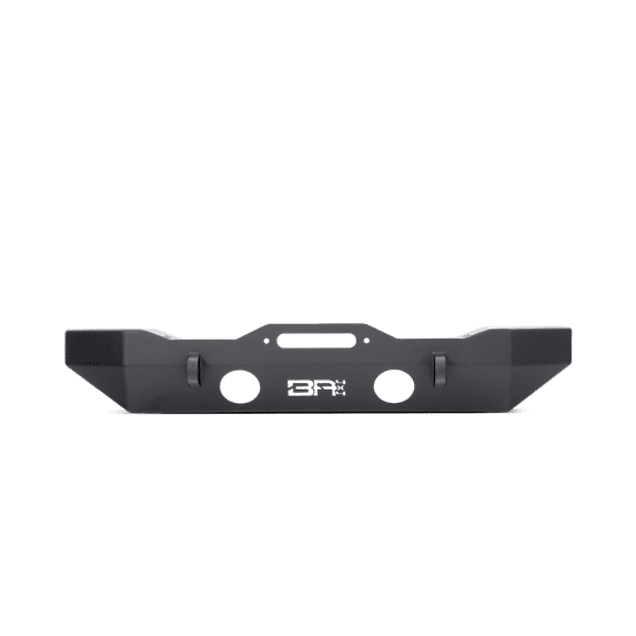 Body Armor 2018-2023 Fits Jeep Wrangler JK Wrangler JL Gladiator JT Mid-Stubby Front Bumper Black JL-19532