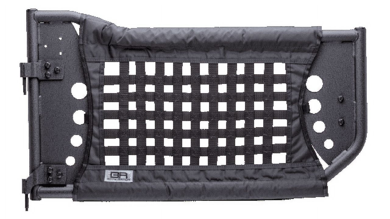 Body Armor 2018-2023 Fits Jeep Wrangler JL 2019-2023 Gladiator JT Traildoors Front Pair Black JL-6149