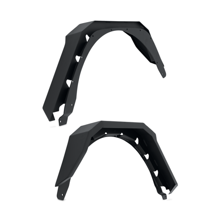 Body Armor 2018-2023 Fits Jeep Wrangler JL Rear Fender Flares Light Texture Fender Flare Black JL-6103