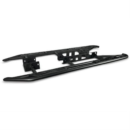 Body Armor 4x4 TC-4124 Revo Step Sliders fits Tacoma Double Cab Short Bed 05-22, Black