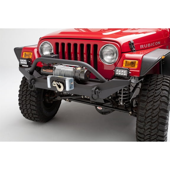 BODY ARMOR 4X4 TJ-19531 87-06 JEEP WRANGLER YJ/TJ FRONT BUMPER SHEETMETAL DESIGN