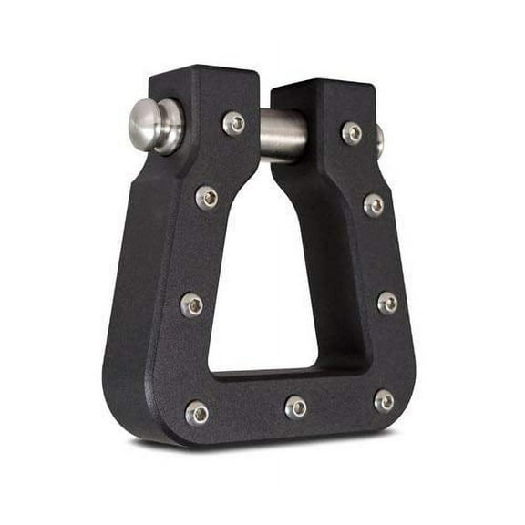 Body Armor 4x4 5141-B Mega D-Ring Reversable Design Decrative Bolts and Smooth D