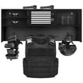 thumbnail image 1 of Body Armor Stand with Combination Lock, Police Gear Rack Wall Mounted, Tactical Duty Hanger for Law Enforcement Storage, 1 of 7