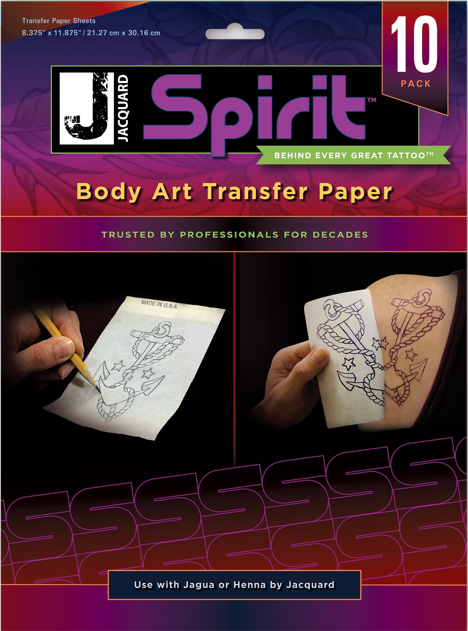 Tattoo full back tracing paper copy paper 78cm * 108cm (10 sheets / ba –  Hawink
