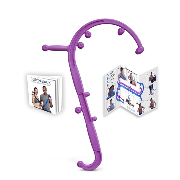 Body Back Buddy Jr Manual Back Massager, Trigger Point Therapy Tool with Instructions